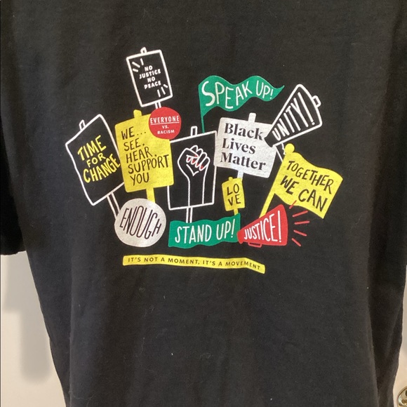 Stand Together tee-shirt, sponsored by Starbucks. Size Large. - Picture 1 of 6